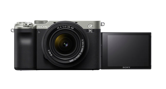 Sony Alpha 7C MILC 24,2 MP CMOS 6000 x 4000 pixels Noir, Argent