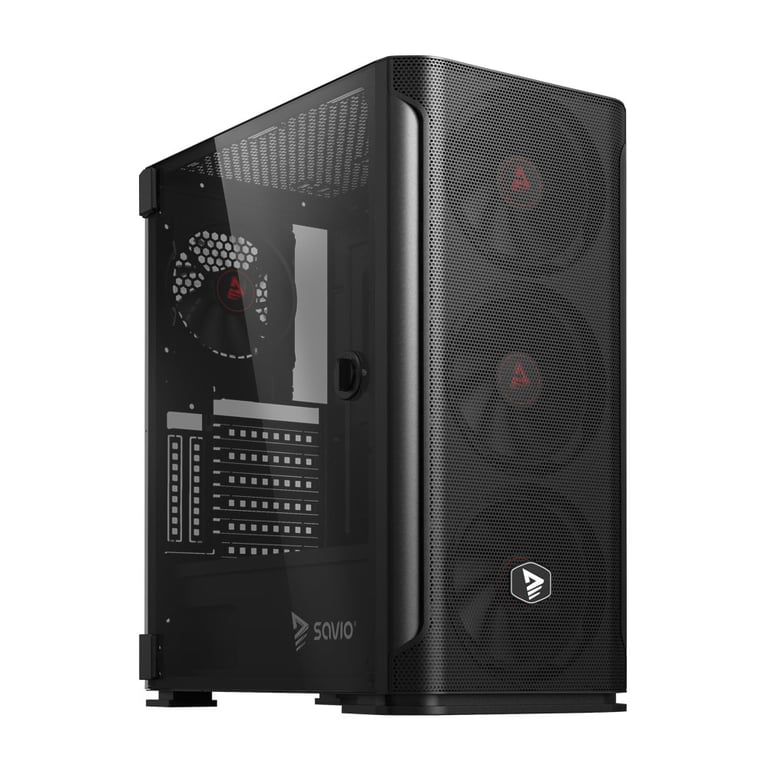 Savio SHADOW X2 unité centrale Midi Tower Neuf