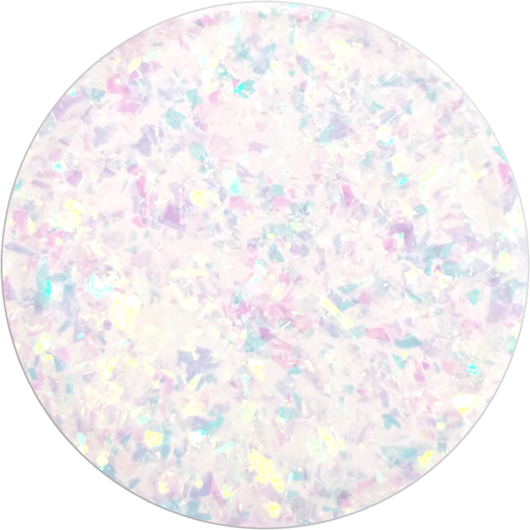 PopSockets Grip Iridescent Confetti White