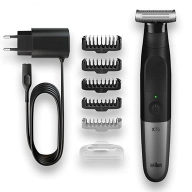 Braun XT5100 tagliacapelli Nero, Argento
