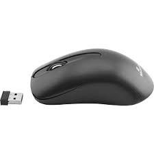 MediaRange MROS209 Ratón Óptico Inalámbrico 3 Botones, Negro