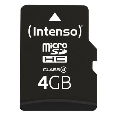 Memoria flash Intenso 3403450 4GB MicroSDHC Classe 4