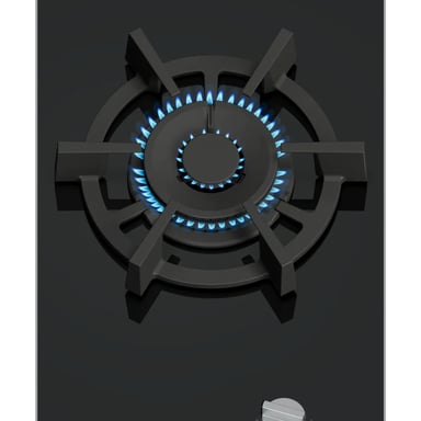 Siemens iQ700 ER3A6AI10 plaque Noir Intégré 30 cm Gaz 1 zone(s) - Neuf