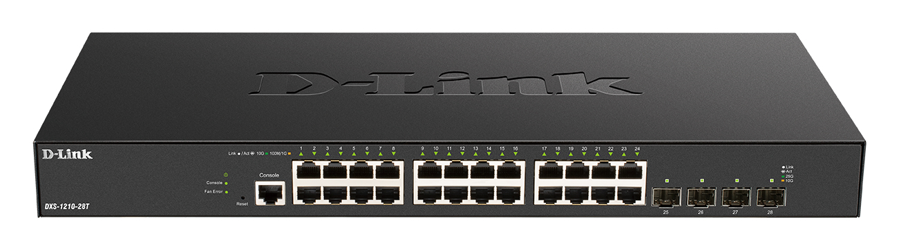D Link Smart+L2+24 ports 10GbE cuivre&4 ports - vue 2