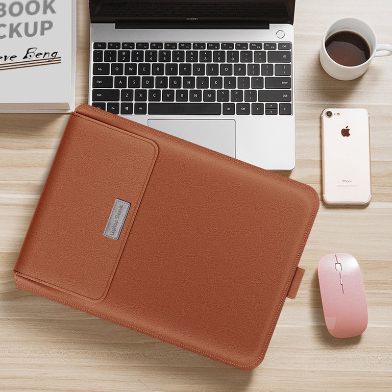 Sacoche Support pour MACBOOK 13 Simili Cuir Housse Multifonction Pochette  Ordinateur Portable 13 Pouces - Shot Case