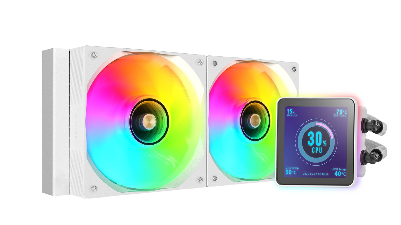 Mars Gaming ML VISIONPRO240W Processeur Refroidisseur de liquide tout en un 12 cm 1 pièce Neuf - vue 3