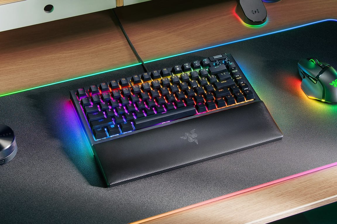 Razer BlackWidow V4 clavier Gaming USB QWERTY Anglais américain Noir - Neuf