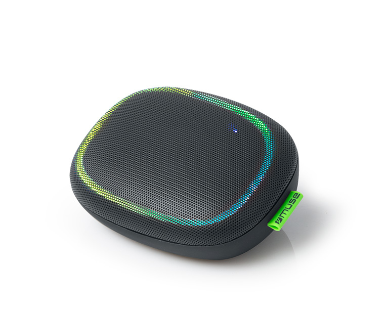 Enceinte Portable Muse M-330 DJ – 5 W, Bluetooth, Lumière d’Ambiance