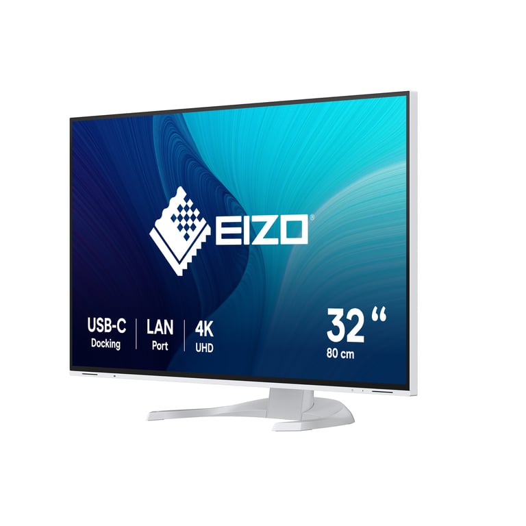 EIZO FlexScan EV3240X-WT LED display 80 cm (31.5 ) 3840 x 2160 pixels 4K Ultra HD LCD Blanc - Neuf