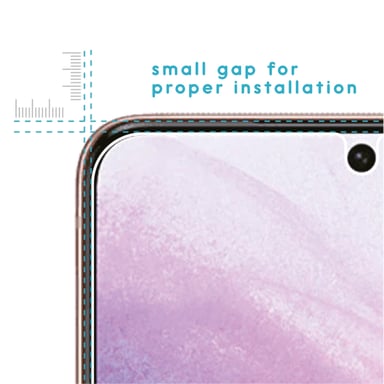 imoshion Protection d'écran en verre trempé 2 pack pour Samsung Galaxy S21 Plus