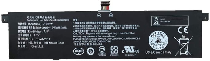 VOLTISTAR BAT2336 composant de laptop supplémentaire Batterie