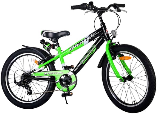Volare 22116 vélo Vélo de ville Noir, Vert 20 ''