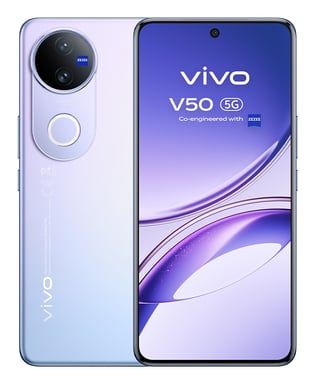 VIVO V50 17,2 cm (6.77'') SIM doble Android 15 5G USB Tipo C 12 GB 512 GB 6000 mAh Púrpura