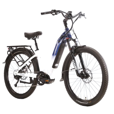 Bicicleta eléctrica de motor central CYSUM NOVA de 500 W, batería LG de 48 V y 14 AH, Shimano de 9 velocidades