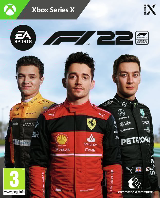 Codemasters F1 2022 Standard Multilingue Xbox Series X - Neuf