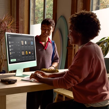 Apple iMac Apple M M4 59,7 cm (23.5'') 4480 x 2520 Pixeles PC todo en uno 16 GB 256 GB SSD macOS Sequoia Wi-Fi 6E (802.11ax) Plata