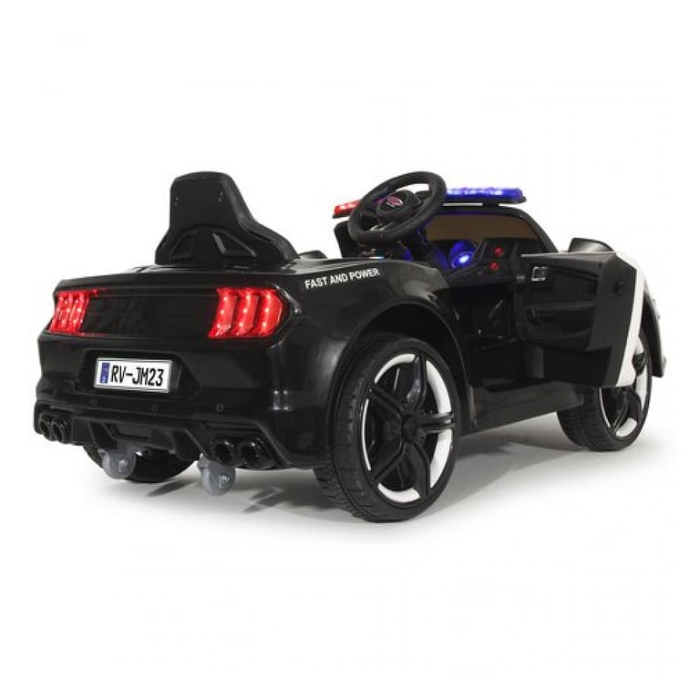 Voiture de Police Électrique 12V pour Enfants Ride on US Police Car Neuf - vue 4