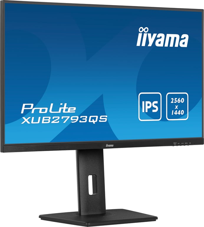 iiyama ProLite XUB2793QS-B7 écran plat de PC 68,6 cm (27 ) 2560 x 1440 pixels Quad HD LED Noir - Neuf
