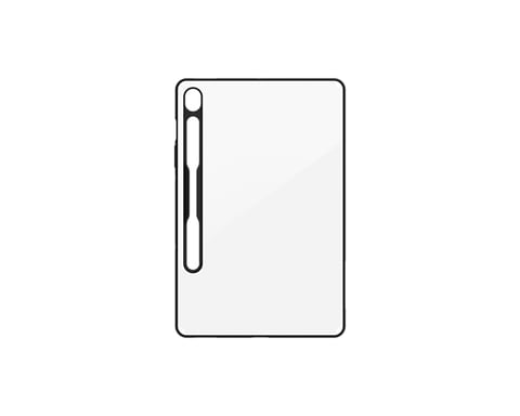 Funda original Samsung Hybrid Edge para Galaxy Tab S9 FE / S9 - Transparente