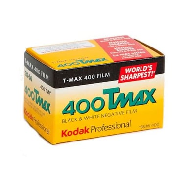 Pellicule Kodak N&B T MAX 400iso 24x36 36 Poses