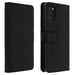 Housse pour Samsung Galaxy A41 Étui Folio Porte-carte Fonction Support Vidéo Noir