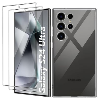 Samsung Galaxy S24 Ultra 5G coque tpu protection transparente et vitre