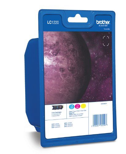 Brother Cartouches CyanJaune LC 1220RBWBP - vue 4