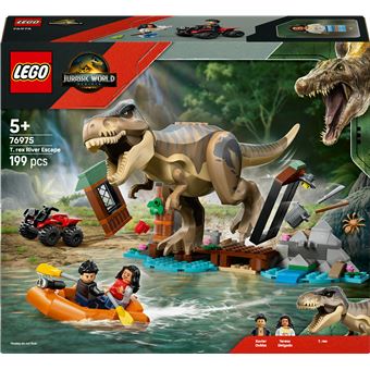 Jurassic World 76975 Le T. rex et l'évasion sur la rivière - Neuf