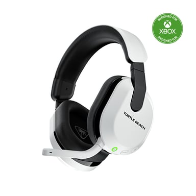 Turtle Beach Stealth 600 Amplified Cross-Platform Wireless Gaming Headset per Xbox Series X|S, Xbox One, PC, Nintendo Switch e dispositivi mobili - Bluetooth, 80 ore di durata della batteria e microfono a cancellazione di rumore - Bianco