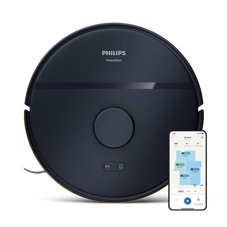 Aspirateur Robot Philips XU2000/15 – Aspiration 2700 Pa, Navigation Laser, Autonomie 130 Min - vue 10