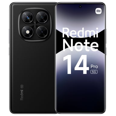 Redmi Note 14 Pro (5G) 256 GB, Negro