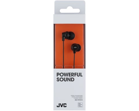 Auriculares intrauditivos de color JVC HA-FX10-B-E