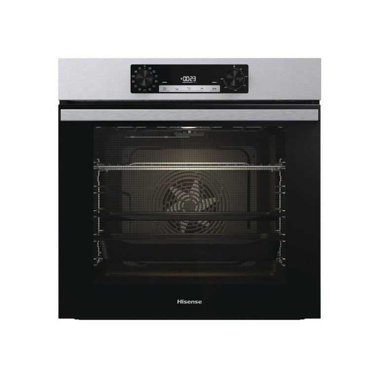 Four vapeur multifonction encastrable Hisense BSA65211CX 77 L acier inox satiné jusqu'à 300°C - Neuf