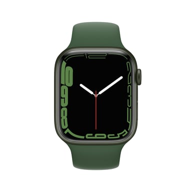 Watch Series 7 (GPS + Cellular) Boîtier en Aluminium Vert de 45 mm, Bracelet Sport