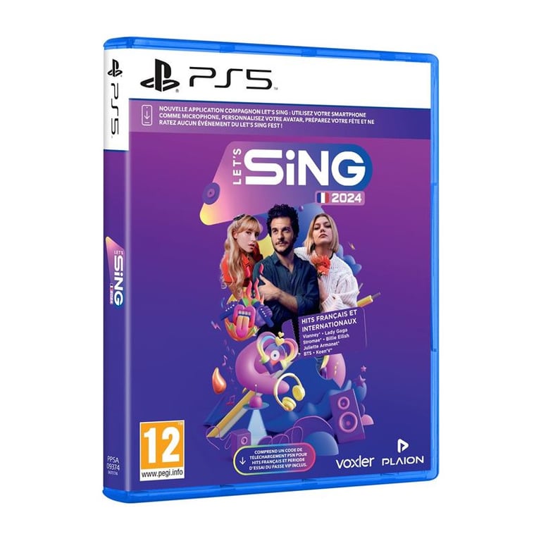 Let' Sing 2024 PS5 - vue 2