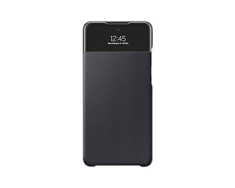 Samsung EF-EA725PBEGEE funda para teléfono móvil 17 cm (6.7'') Funda cartera Negro
