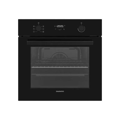 Four encastrable Daewoo BO6PR27GBNL 69 L Chaleur tournante Pyrolyse Porte froide Noir