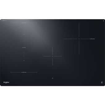 Plaque Induction Whirlpool WTX8015DCFF – 3 Foyers 3700 W Commandes Sensitives - vue 3