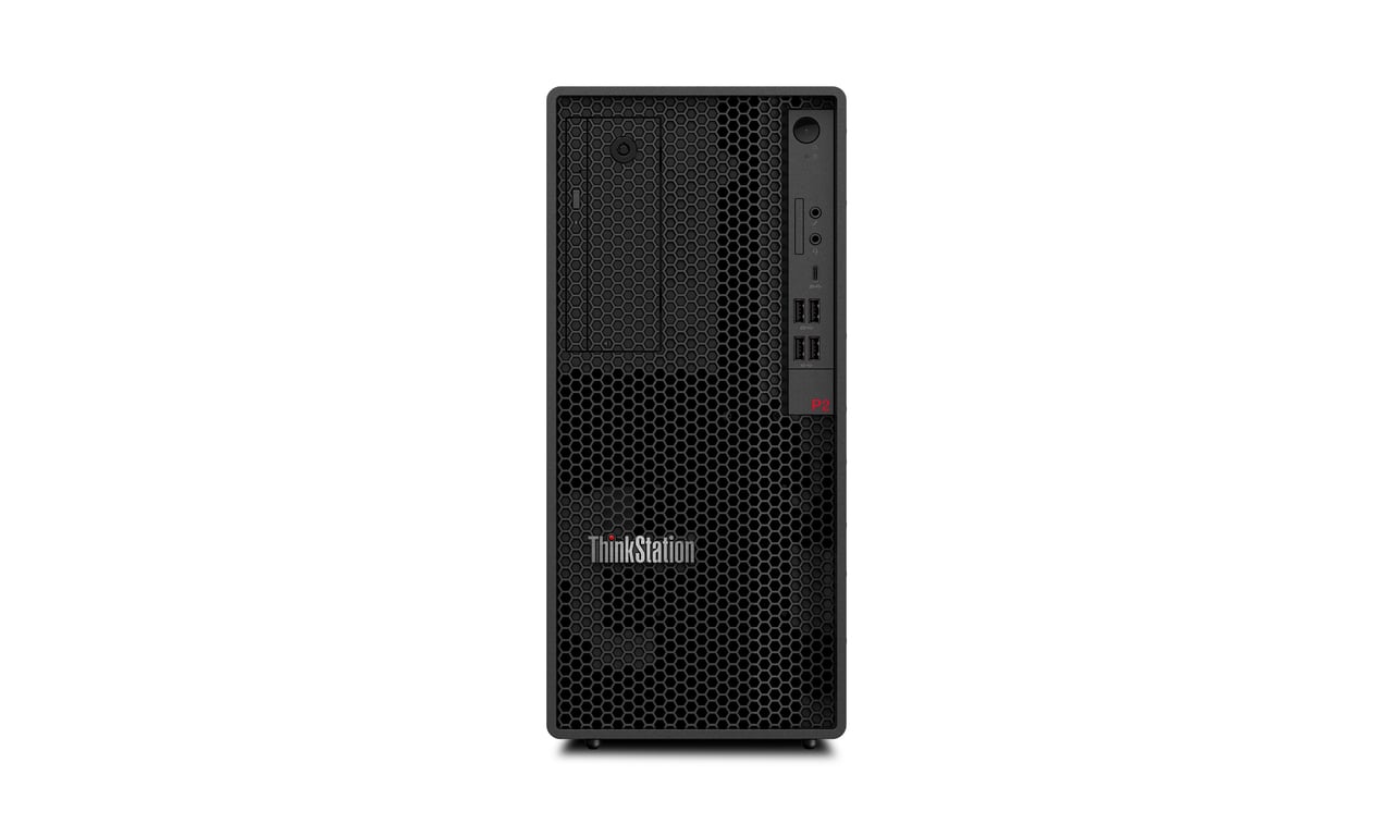 Lenovo ThinkStation P2 Tower Gen 2 Intel Core Ultra 5 235 DDR5 SDRAM SSD Windows 11 Pro Station de travail Neuf - vue 1