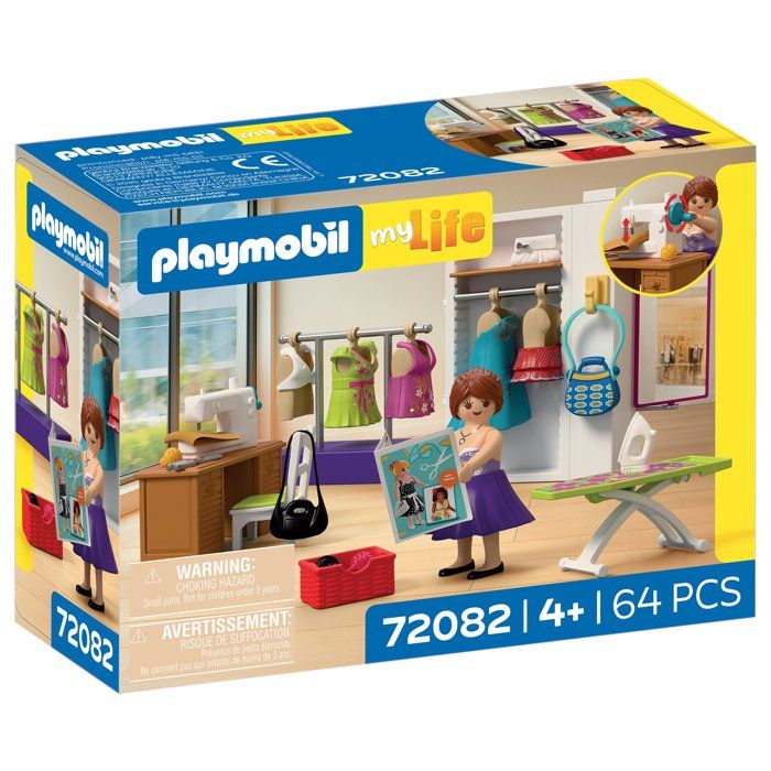Playmobil My Life 72082 Créatrice de mode - vue 9