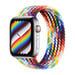 Bracelet Solo tressé pour Apple Watch | 44/45/46/49 mm - Taille 8 - Pride Edition