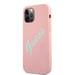 Guess Custodia rigida in silicone vintage per iPhone 12/12 Pro 6,1' Rosa