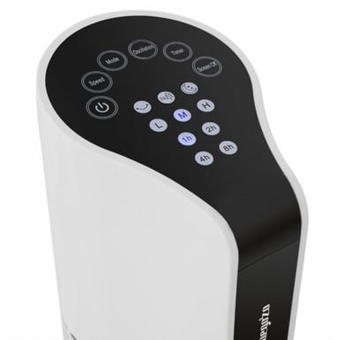 Ventilador de torre Orbegozo TWM 1000 - Potente motor de 50 W - 3 velocidades y 60º de oscilación - Minu