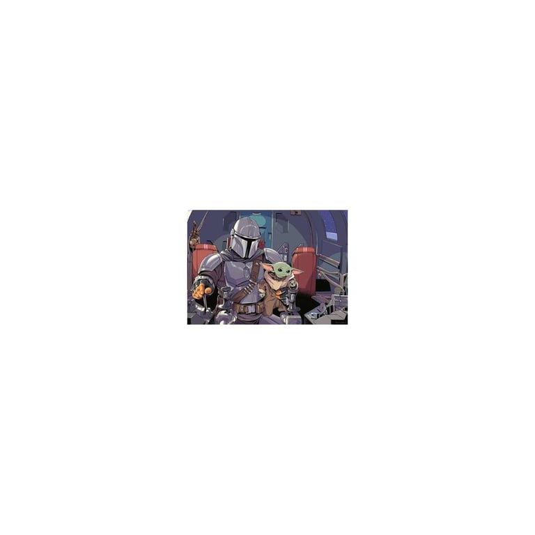 Mandalorian Puzzle Cartoon - vue 3