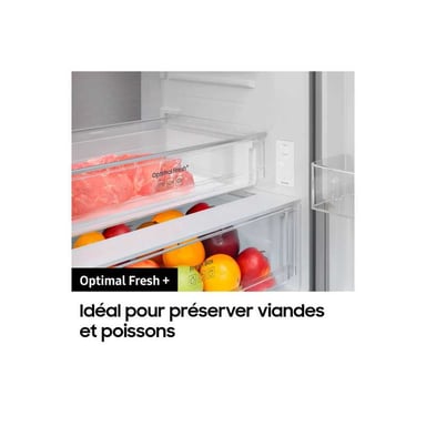 Réfrigérateur congélateur encastrable Samsung BRB80F26DES0 267 L No Frost Digital Inverter SmartThings Blanc