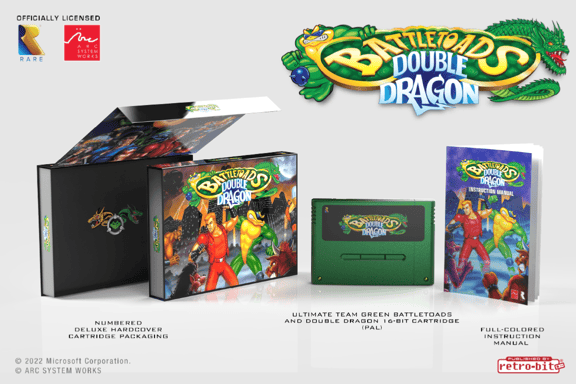 Battletoads & Double Dragon - Collector's Edition (Cartouche Super NES PAL)