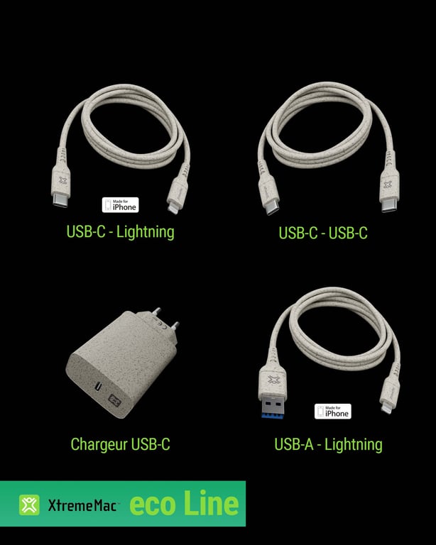 ECO Câble lightning vers USB-A