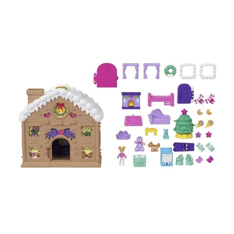 Polly Pocket Calendrier de ’Avent Maison en pain d’épices Surprises Polly Pocket JFV13 - vue 8