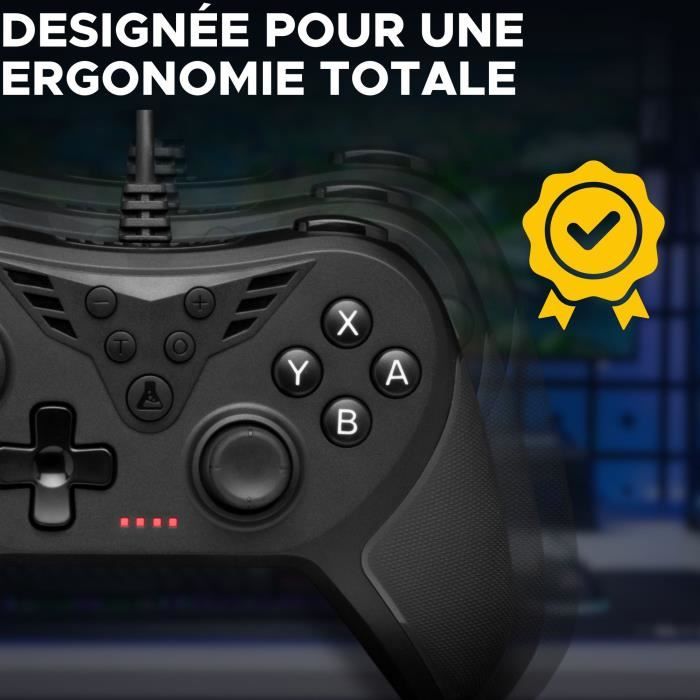 Manette Gamer THE G LAB K PAD HELIUM Filaire PC & PS - vue 4