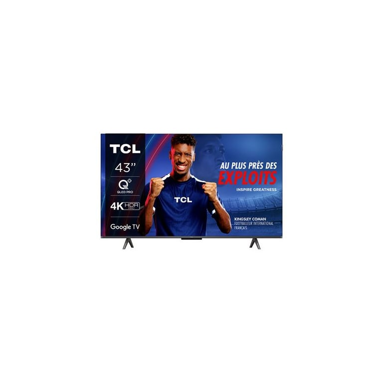 TCL Téléviseur Led 43 pouces UHD 4K 43C69B
